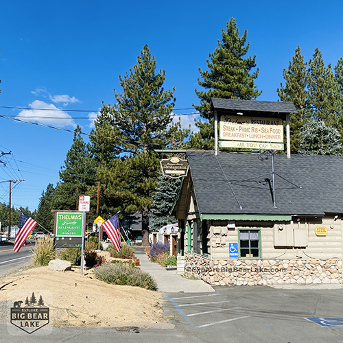 Breakfast_Thelmas_copyright_ExploreBigBearLake_dot_com_front of restaurant