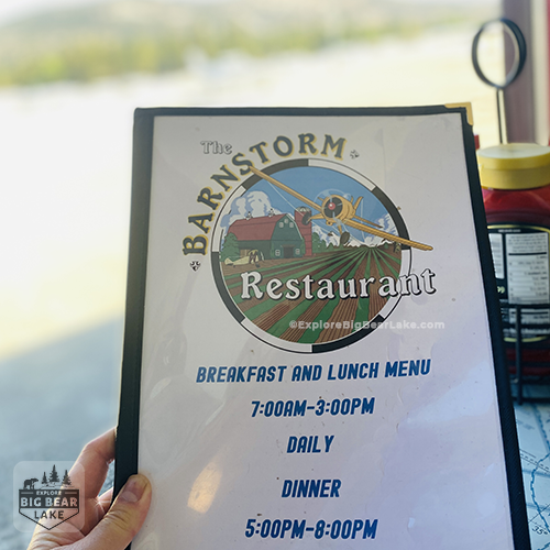 Barnstorm Restaurant_copyright ExploreBigBearLake_dot_com_menu front